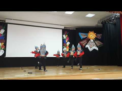 Видео: Танец Богатырей. Детский сад "Солнышко". Музыкальный руководитель Сергеева Ирина. 01.04.23 г