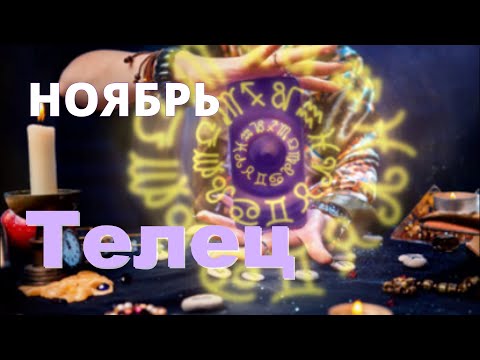 Видео: ТЕЛЕЦ ♉️Прогноз на ноябрь .