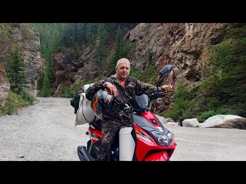 Видео: дальняк на скутере 2 серия .кату-ярык.