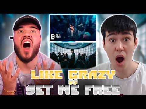 Видео: ЧТО ЛУЧШЕ??? JIMIN like crazy или set me free | Reaction | Реакция