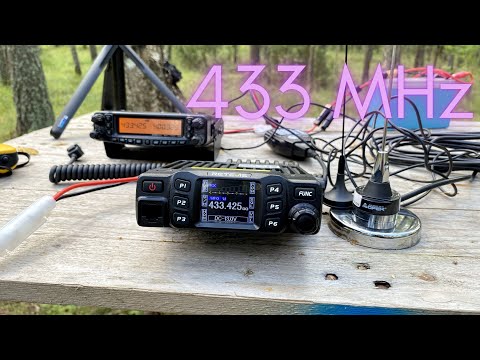 Видео: Неудачный эксперимент? Диапазон 70см. Кабель RG-58 и автомобильные антенны. OPEK VH-1208, UT-106UV.