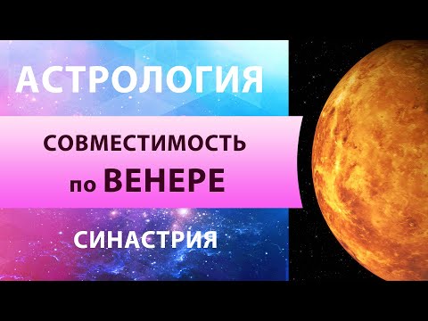 Видео: Синастрия. Совместимость по Венере. Внешняя симпатия и совместный отдых. Джйотиш