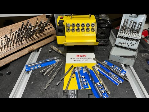 Видео: Станок для заточки сверл MRCM MR13D. Обзор, работа, отзывы. 