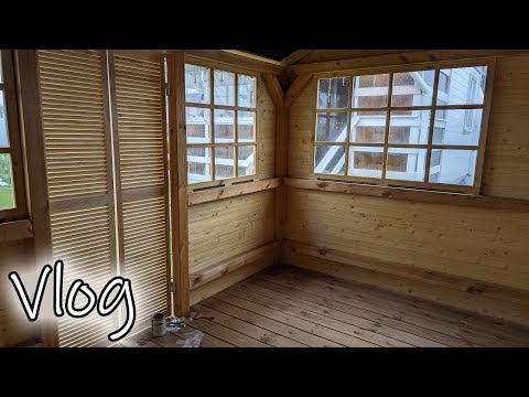 Видео: # 407. Да, уж.. Что происходит без нас на участке. Обнаружила миллион незваных гостей. Чайный домик