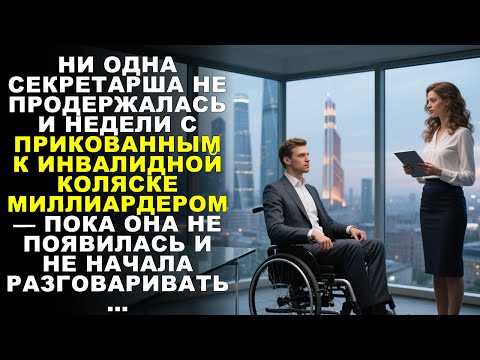 Видео: НИ ОДНА СЕКРЕТАРША НЕ ПРОДЕРЖАЛАСЬ С МИЛЛИАРДЕРОМ В КОЛЯСКЕ — ПОКА НЕ ПОЯВИЛАСЬ ОНА