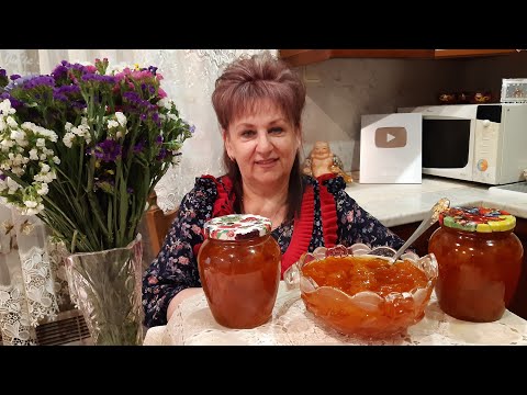Видео: АБРИКОСОВЫЙ ДЖЕМ! Без Загустителя, Пектина, Желатина! ВКУСНЫЙ Рецепт на Зиму из Абрикос.