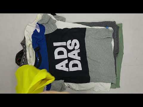 Видео: 40544 Футболки брендовые, 1пак, t-shirt firmato, секонд (extra) оптом