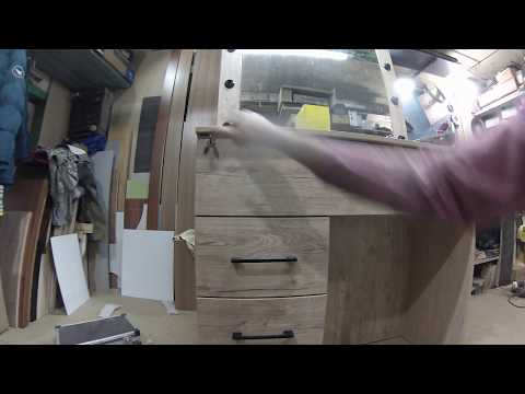 Видео: Центральный замок на выдвижные ящики