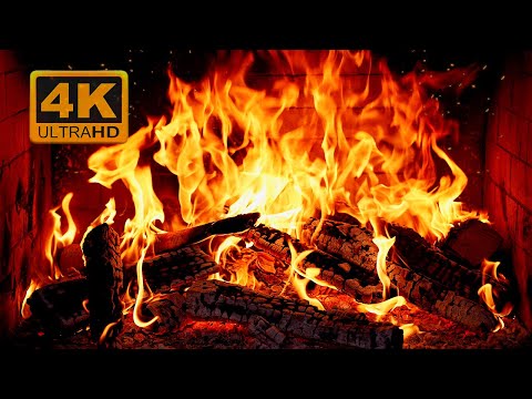 Видео: 🔥 Камин в 4K - 12 часов звуков потрескивающего огня, тепла и уютной атмосферы