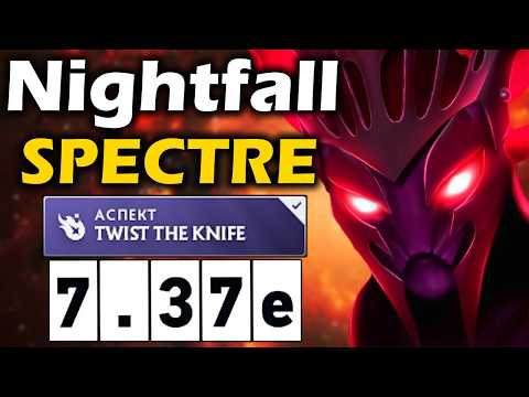 Видео: Найтфолл на Спектре, Сильнейшая В ДОТЕ?! - Nightfall Spectre 7.37 ДОТА 2