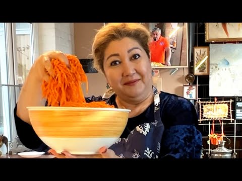 Видео: 🔥МОРКОВЧА🥕🧅🧄 КИЗИЛ САБЗИДАН КОРЕЙСЧА😋МАЗАЛИ ВА ФОЙДАЛИ САЛАТ!