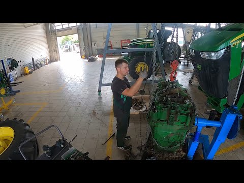 Видео: John Deere 8360R-КПП IVT/ Розібрали трансмісію/Як розібрати трансмісію IVT?