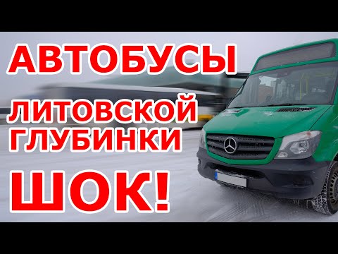 Видео: Автобусы Литовской глубинки 😱 🚌 ALYTUS