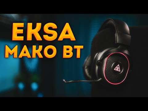 Видео: EKSA MAKO BT - Бюджетные игровые наушники с подсветкой