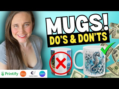 Видео: Все, что вам нужно знать о кружках с печатью по запросу: что работает, а что нет