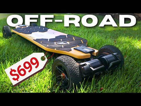 Видео: Доступный зверь? Обзор электроскейтборда MEEPO ROVER, скорость 28 миль/ч