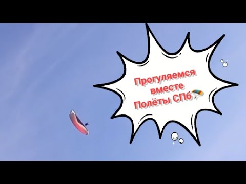 Видео: Полёты на параплане/Деревня Углово/Ленобласть/ВЛОГ о Питере