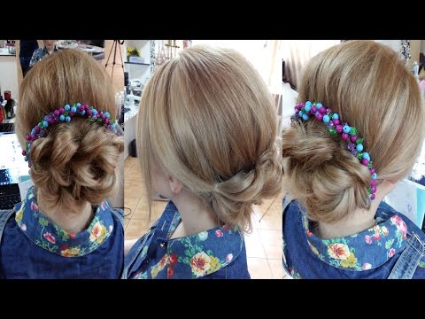 Видео: Причёска с помощью резинок