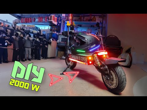 Видео: Самодельный САМОКАТ из ГИРОСКУТЕРА Часть 2 - электроника