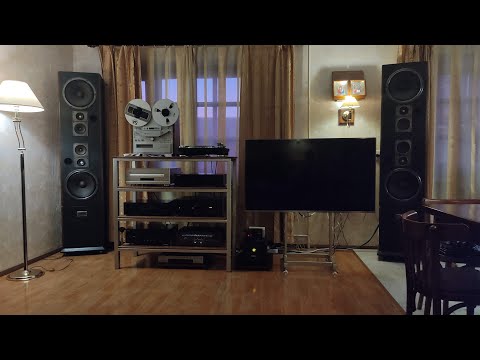 Видео: Моя стереосистема. АКАЙ 747, SANSUI D907X decade, SONY CDP X7ESD.