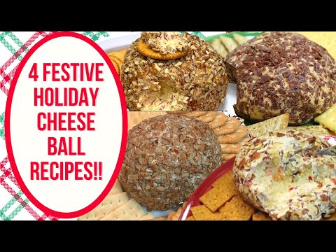 Видео: 4 ПРАЗДНИЧНЫХ РЕЦЕПТА СЫРНЫХ ШАРИКОВ!!