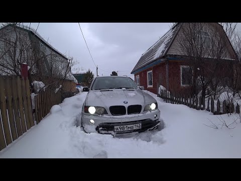 Видео: Mercedes gl 500 поменяли на BMW X5 E53 сделали ТО и поехали проверять на Offroad