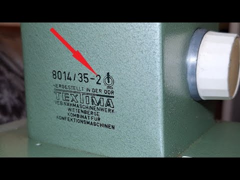 Видео: Нитепритягивательный рычаг,двухколенчатый палец и рамка игловодителя 8014/35-2.Видео № 79