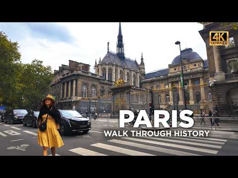 Видео: Тайные уголки между Шатле-Ле-Аль и Нотр-Дамом - 4k  60 fps