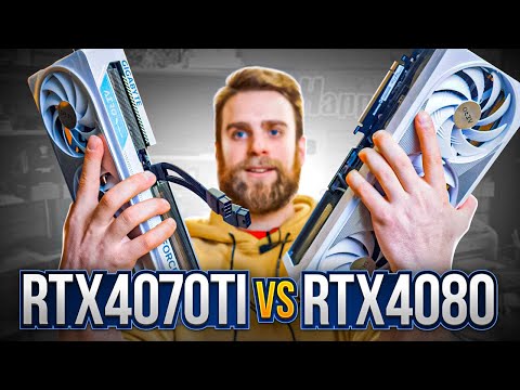 Видео: Битва RTX4070ti vs RTX4080! Кто лучше? Какую купить? Зачем все это!))) 🔥😅