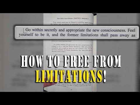 Видео: Этот трюк устраняет любые ограничивающие убеждения (объяснение Невилла Годдарда)