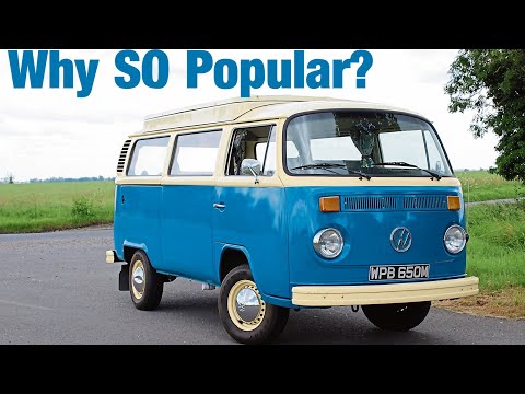 Видео: Почему Volkswagen T2 Camper так популярен? (Дорожный тест VW Type 2 Devon Campervan 1974 года)