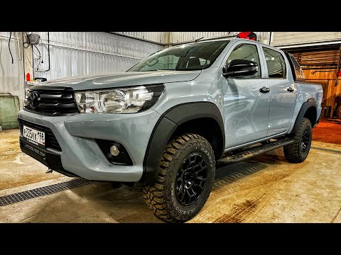 Видео: Завод ТАКИХ пикапов НЕ ВЫПУСКАЛ. Toyota hilux.