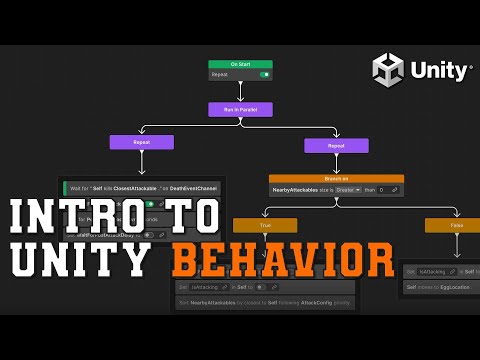 Видео: Введение в Unity Behavior | Учебное пособие по Unity