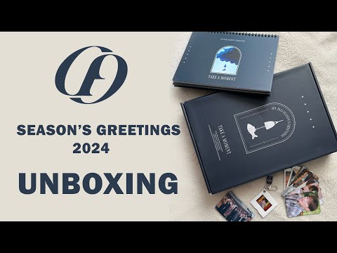 Видео: РАСПАКОВКА ГРИТИНГА I SF9 2024 SEASON’S GREETINGS – TAKE A MOMENT (UNBOXING)
