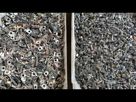 Видео: ЗОЛОТО из КТ814, 940 и подобных 1000 шт