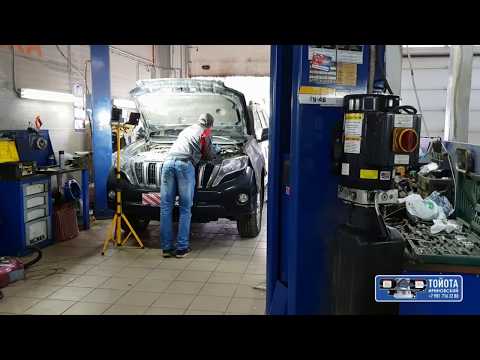 Видео: Отключение системы EGR на автомобиле TOYOTA LAND CRUISER PRADO 150 2014 г.в.