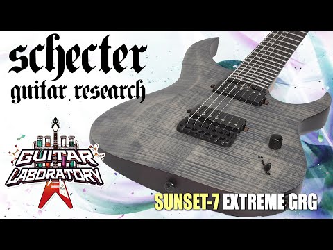 Видео: SCHECTER SUNSET-7 EXTREME GRG - электрогитара 7 струн