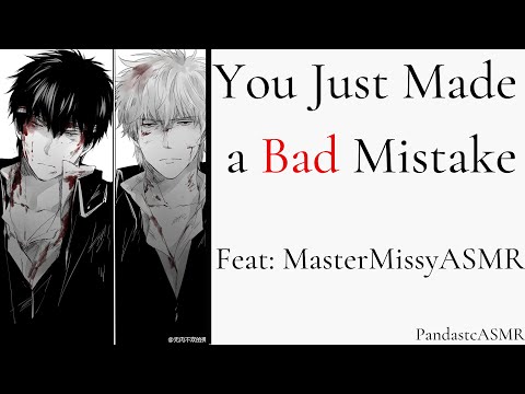 Видео: [ASMR] Два вампира допрашивают захваченного охотника [MM4F] [Похищение вампиром] [Кормление вампира]