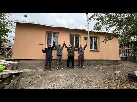 Видео: Мы строили, строили -- и наконец построили! Кухня готова!
