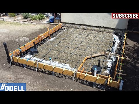 Видео: Самодельный бетонный фундамент для пристройки или ADU
