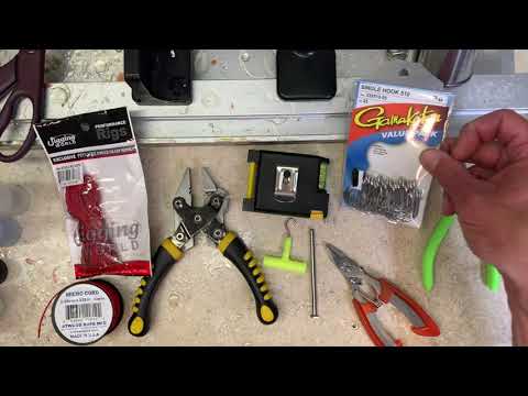 Видео: Как оснастить крючки для ловли на медленную подачу — стиль Бенни Ортиса