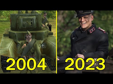 Видео: Эволюция серии игр В тылу врага 2004-2023 | Evolution of Men of War 2004-2023