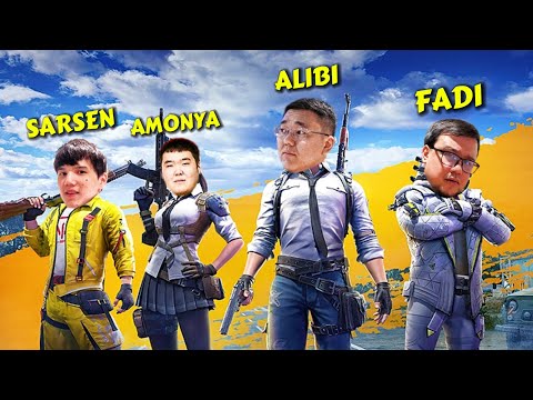 Видео: АУЫЗБІРШІЛІГІ ЖОҚ КОМАНДА🤣🤣🤣 / Фади, Сәрсен, Амония, Алиби PUBG Ойнады! / PUBG Қазақша!