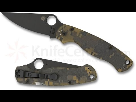 Видео: Spyderco Paramilitary 2. Отзыв владельца. Впечатления от пользования.