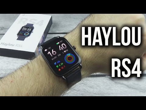 Видео: ДОСТОЙНЫЕ СМАРТ ЧАСЫ  С AMOLED ЭКРАНОМ - Xiaomi Haylou RS4 -    Фитнес часы с Алиэкспресс