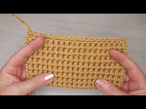 Видео: Лучший узор для коврика или сидушки. Crochet for beginners step by step