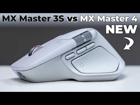Видео: Logitech MX Master 4 против MX 3S — стоит ли ДЕЙСТВИТЕЛЬНО обновлять?
