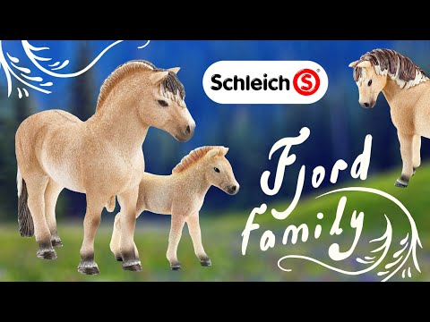 Видео: Семья фьйордов от Schleich | Распаковка наборов 13846 и 41430