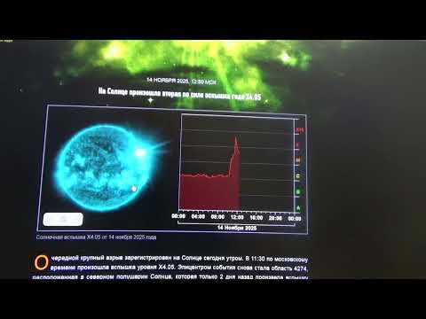 Видео: 14 11 25 г  Почему пишу эти ролики, На Солнце произошла вторая по силе вспышка года X4 05,
