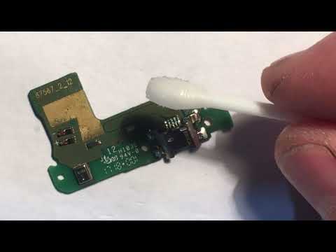 Видео: Huawei Y6 Prime 2018 ATU-L31 подробно гнездо заряда